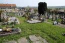 Cemetery in Dehlingen, Alsace, France