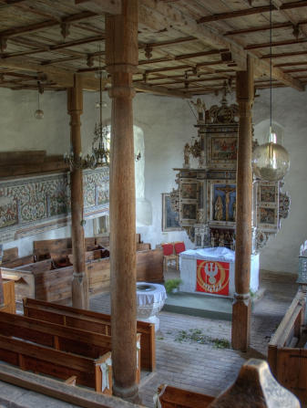 Evangelical church in Lauta, Saxony, Germany